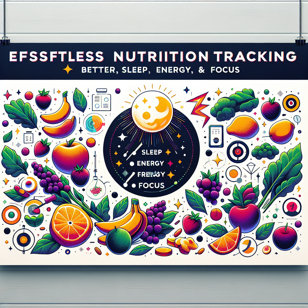 “Effortless Nutrition Tracking: Your Secret Weapon for Sleep, Energy, and Laser-Sharp&nbsp;Focus”